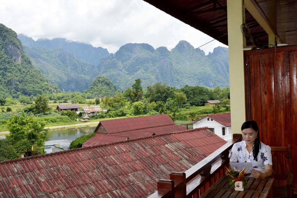 Hotel Vilayvong Vang Vieng Exteriér fotografie